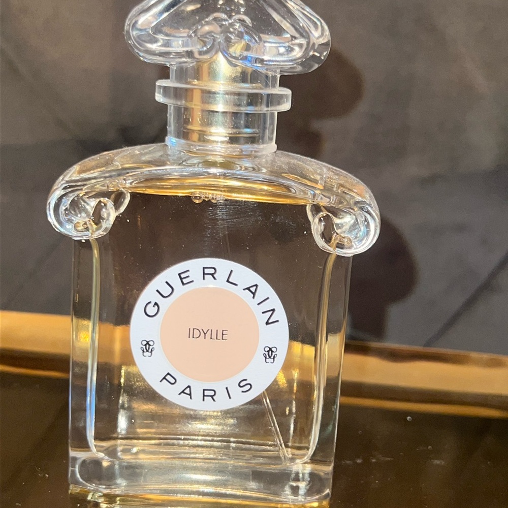 Guerlain Eau de Parfum Bottle with Gold Hue